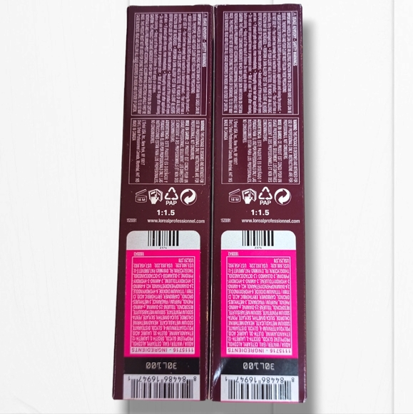 L'Oreal Professionnel DIARichesse 2 Tubes Ammonia-Free 6.31/6GB Hazelnut Praline - Picture 6 of 16